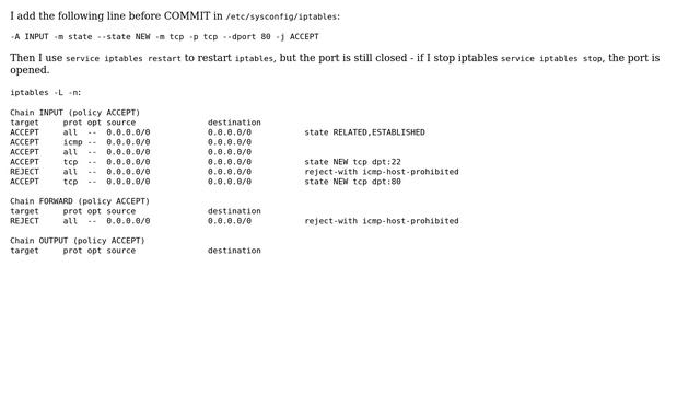 Opening port in iptables doesn't work (2 Solutions!!) смотреть онлайн