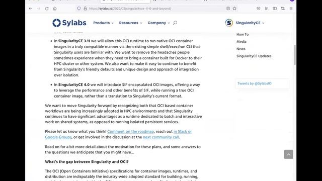 Singularity CE Community Meeting - June 9th, 2022 смотреть онлайн
