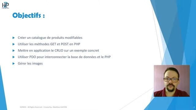 PHP et MYSQL : Gérez un catalogue de produits смотреть онлайн