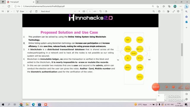 Online Voting system using blockchain presentation смотреть онлайн