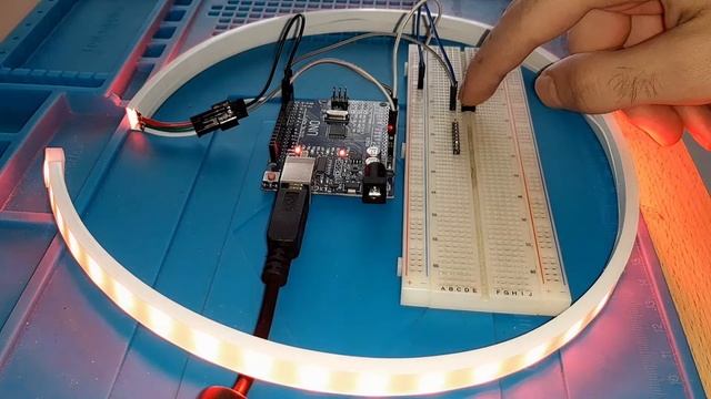 DIY ARDUINO LED CONTROLLER WS2812 NEOPIXEL WITH 30 EFFECT