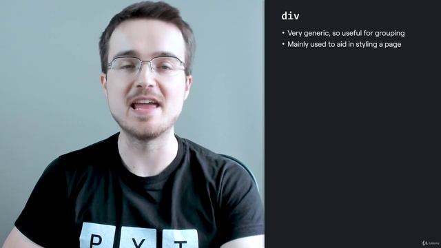 04 - Page structure with HTML - 009 An overview of HTML container elements смотреть онлайн