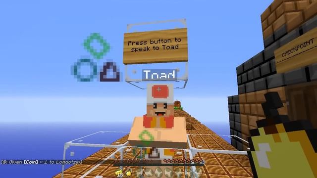 Minecraft | Super Mario Bros. Parkour! | NES Mario Parkour Remake! (Minecraft Parkour Map)