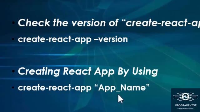 04 | Installing React JS | Creating First React App | React Tutorial | create-react-app (Hindi/Urdu смотреть онлайн