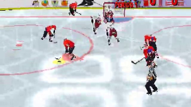 Actua Ice Hockey Sony Playstation смотреть онлайн