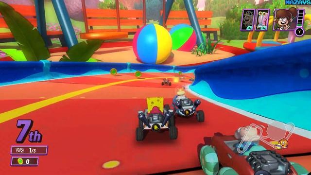 Nickelodeon Kart Racers 2: Grand Prix | GamePlay PC смотреть онлайн