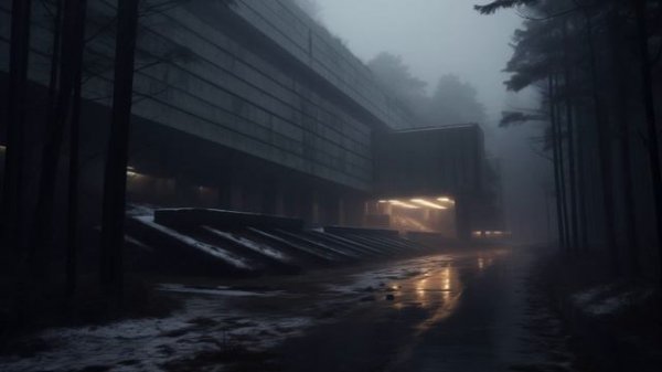 💿💀The Secret Forest Base _ Post Apocalyptic Dark Ambient _ Sleep Ambience