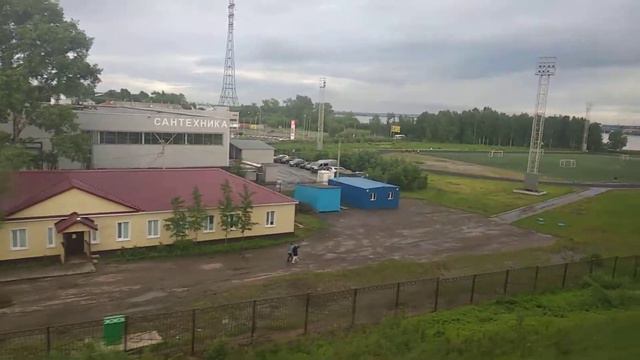 Отправление с о.п. Смольный буян на рельсовом автобусе РА-3 (г. Архангельск) смотреть онлайн