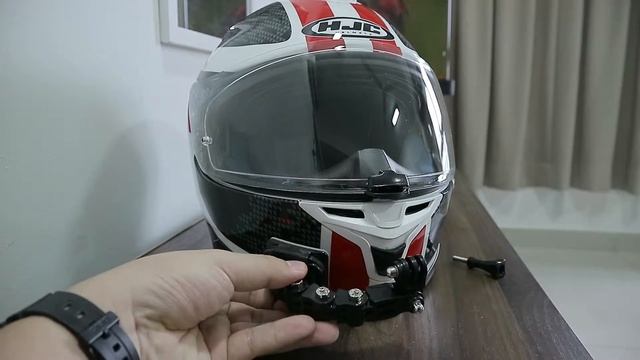 Setting up Motovlog Helmet with Yi-Lite Action Camera | HJC Helmets смотреть онлайн