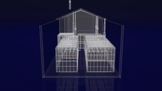 Animated wireframe warehouse смотреть онлайн