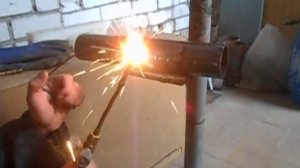 Как научиться варить газосваркой (горизонтальный шов)