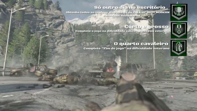 CALL OF DUTY MODERN WARFARE Remastered / Troféu de Platina смотреть онлайн