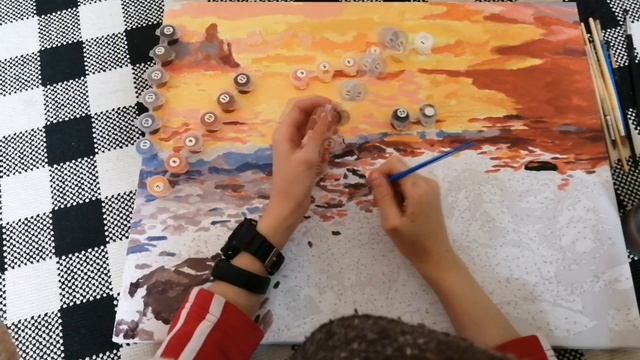 4 часть как я рисую картину по номерам. смотреть онлайн