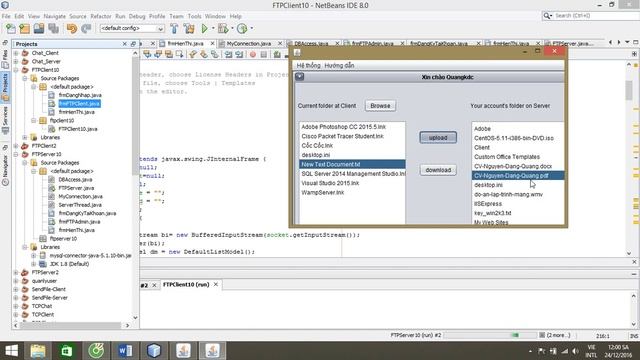 Lab 5 - Lập trình mạng - Viết chương trình FTP xử lý đa tiến trình смотреть онлайн