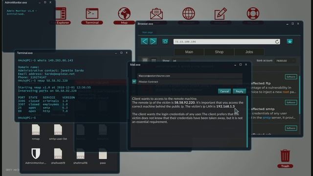 0.6 Missions: Credentials Needed - Grey Hack смотреть онлайн