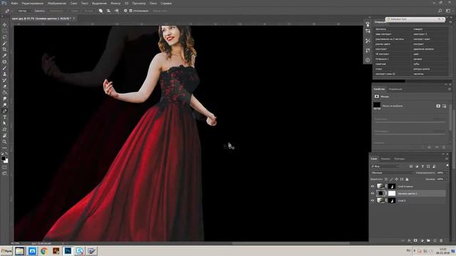 adjbe photoshop. Убираем фон с помощью инструмента "перо" смотреть онлайн