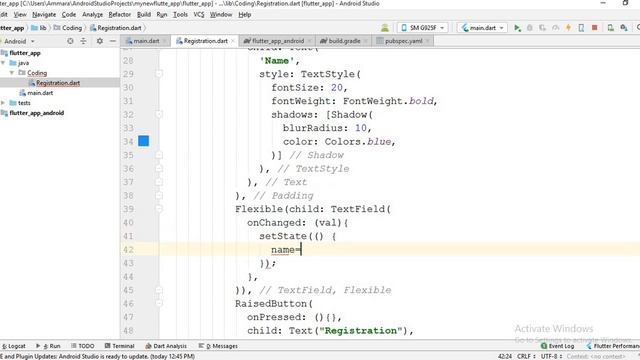 2 How to store data in firebase realtime databse using flutter 2020 | insert data firebase смотреть онлайн