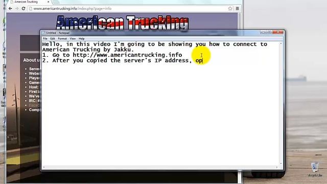 [SAMP][TUT]How to connect to American Trucking by Jakku смотреть онлайн