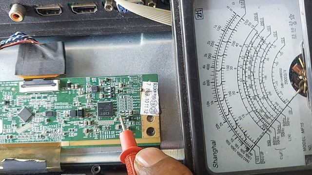 No Picture Backlight OK | Black Screen Problem - Samsung 32" LCD TV- ST3151A07-1-XC-3 Panel Repair смотреть онлайн