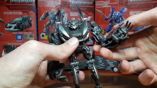 Обзор фигурки десептикона Decepticon Sideways studio series Hasbro review + биография персонажа смотреть онлайн