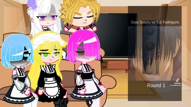 ReZero Reacts To Subaru As Toji Fushiguro 1/? (Jujutsu Kaisen/Rezero) ????