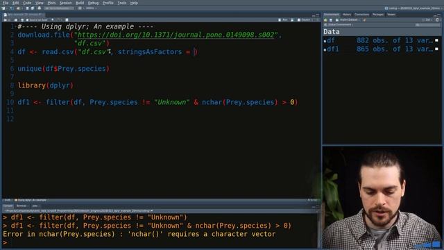 dplyr tutorial | A quick guide to using dplyr in the wild смотреть онлайн