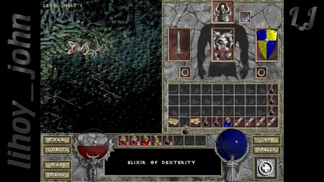 Diablo: Hellfire / Пламя Преисподни (full games) прохождение PC смотреть онлайн