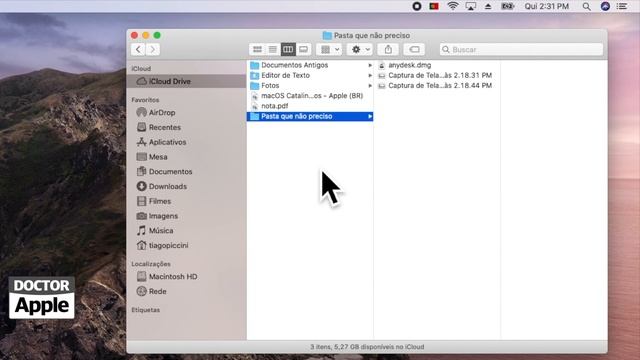 Curso Mac Apple - Liberar espaço no Mac usando o iCloud смотреть онлайн