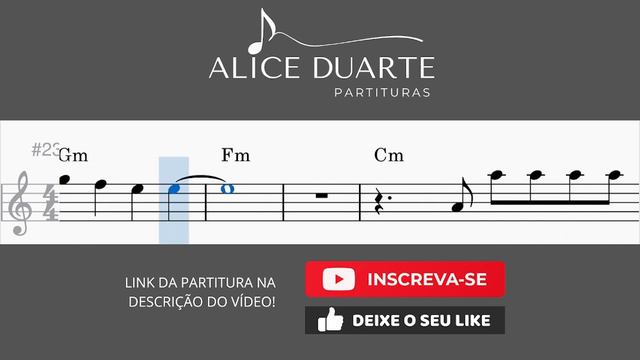 Sozinho (Caetano Veloso) | Partitura para SAX ALTO (Mi Bemol) + Playback смотреть онлайн