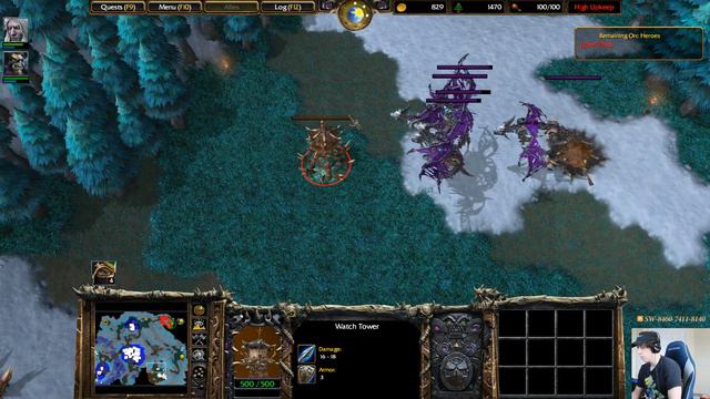 Warcraft III: Reforged Campaign - Undead [Hard] Part 2 of 2 смотреть онлайн