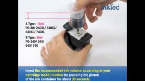 How To Refill Canon PG-640, PG-640XL Black Ink Cartridges