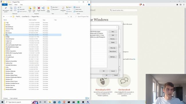 How to Install Git and add to PATH - Git is not recognized as an internal or external command смотреть онлайн