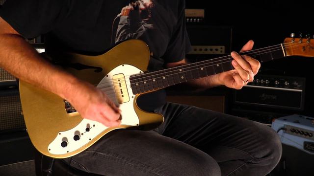 Fender Custom Shop Wildwood 10 '60s Thinline Telecaster w/P-90s - Journeyman Relic • SN: R122066 смотреть онлайн