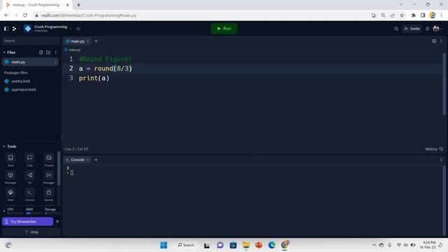 Round Figure in Python (বাংলায় পাইথন টিউটোরিয়াল) | [Part 11] смотреть онлайн