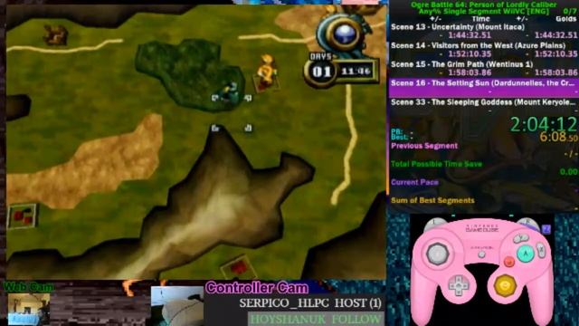 4:01:07 Ogre Battle 64: Person of Lordly Caliber (Wii VC) [US] Any% Single Segment смотреть онлайн