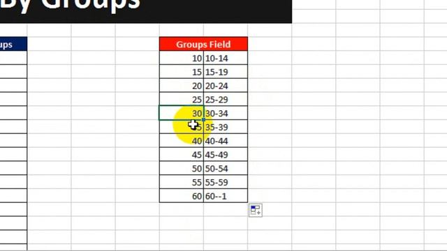Calculate Age Assign By Groups in Excel смотреть онлайн