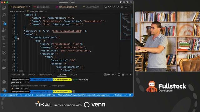 The journey from undocumented untyped API to typed GraphQL schema Sefi Ninio, Tikal смотреть онлайн
