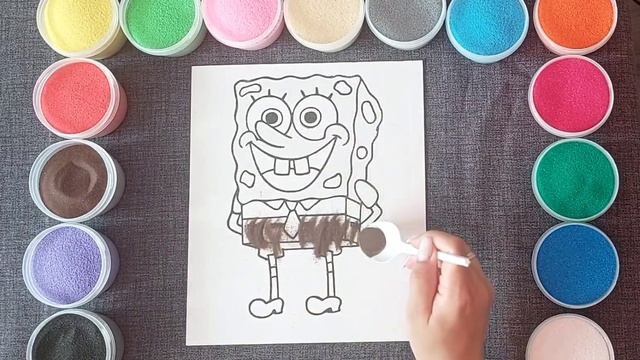 Как нарисовать Спанч Боба? смотреть онлайн