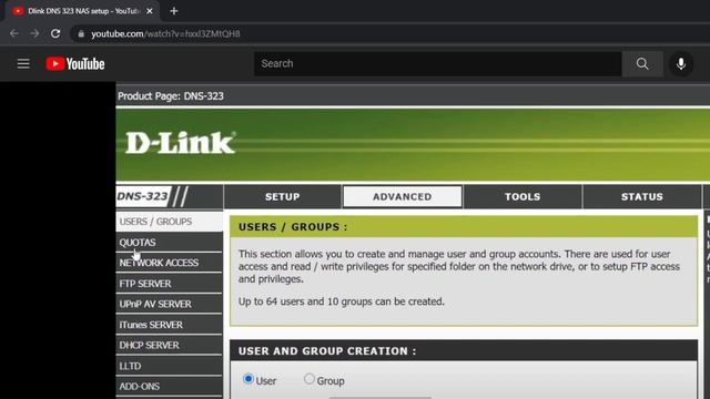 Dlink DNS 323 NAS Setup Question And Answer