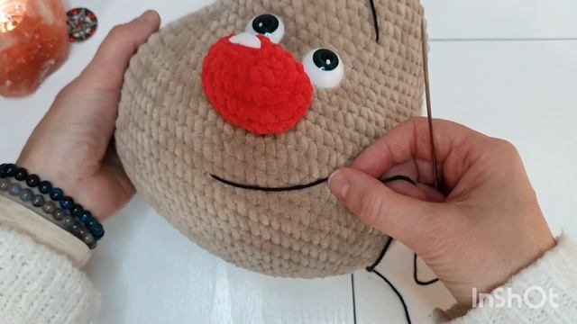 Рождественский олень 2 ч. По мк от Ольги Шкарлатюк ❤️