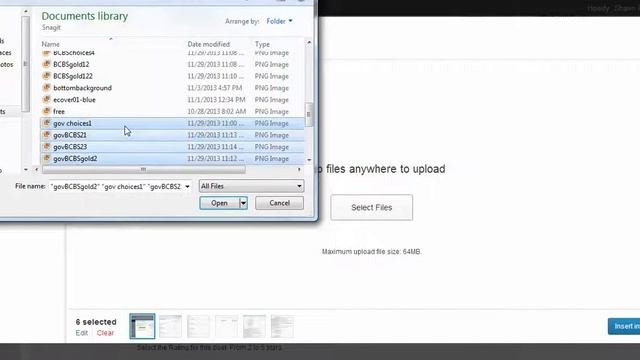 Uploading multiple media images in WordPress media library смотреть онлайн