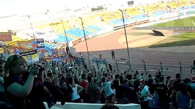 фанаты ЦСКА, стадион Центральный г. Казань 13.05.2012 смотреть онлайн