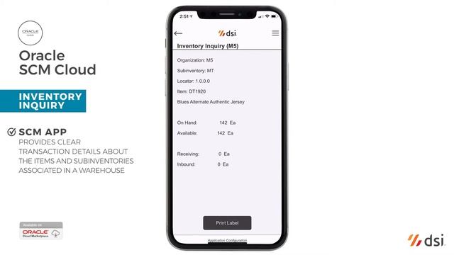 Demo | Oracle Cloud SCM | Inventory Inquiry смотреть онлайн