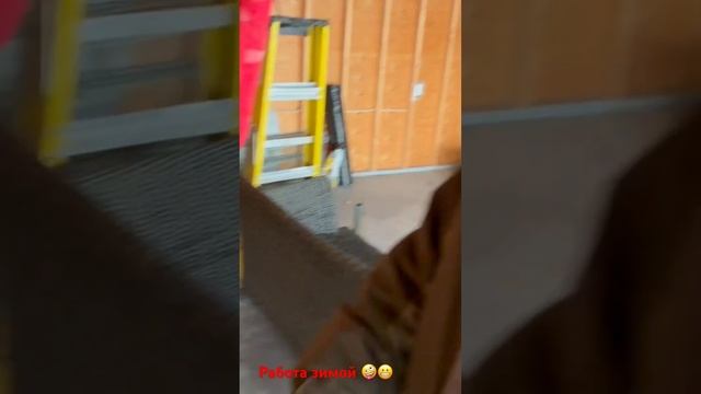 Мувинг зимой! ? скользко, жарко, не комфортно! #canada смотреть онлайн