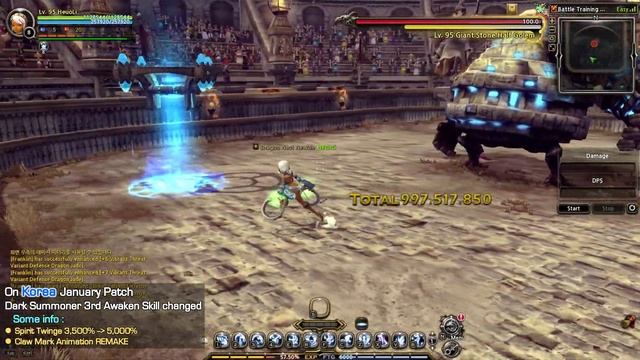 Dark Summoner 3rd Awaken Skill REMAKE / Dragon Nest Korea (2023 January) смотреть онлайн
