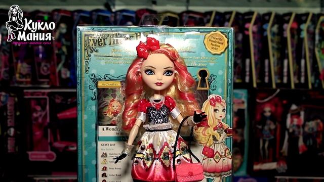 Видео обзор куклы Эвер Афтер Хай Эппл Уайт чайная вечеринка / Ever After High Apple White смотреть онлайн