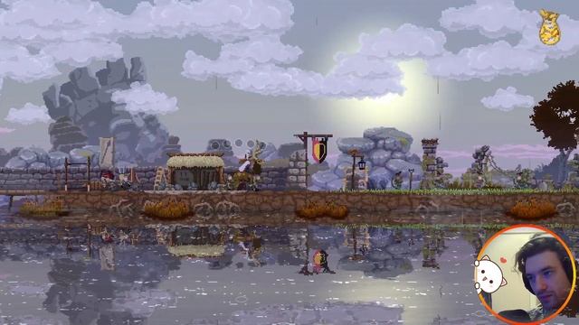 Второй остров, каменные стены Kingdom Two Crowns #2 смотреть онлайн