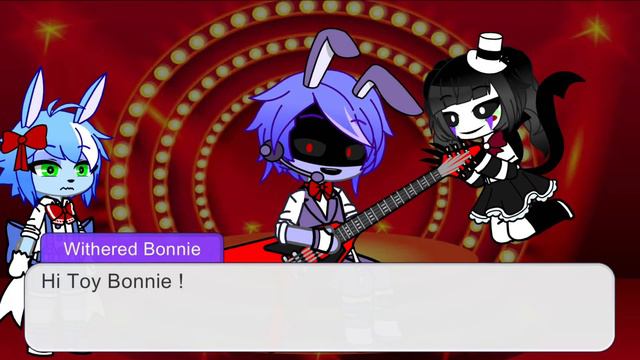 Play Guitar (Withered Bonnie & Toy Bonnie & Puppet) [Gacha Club Fnaf] смотреть онлайн