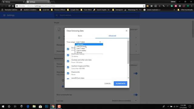 How to Clear Cookies and History on Google Chrome Browser 2019 смотреть онлайн