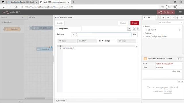Node RED swms mybluemix net and 1 more page Guest Microsoft Edge 2021 05 30 04 13 13 смотреть онлайн